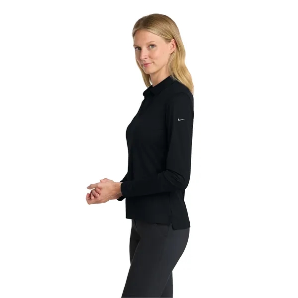Nike Ladies Dri-FIT Micro Pique 2.0 Long Sleeve Polo... from ASI 84863 SanMar