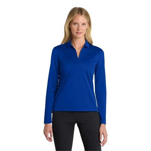Nike Ladies Dri-FIT Micro Pique 2.0 Long Sleeve Polo... from ASI 84863 SanMar