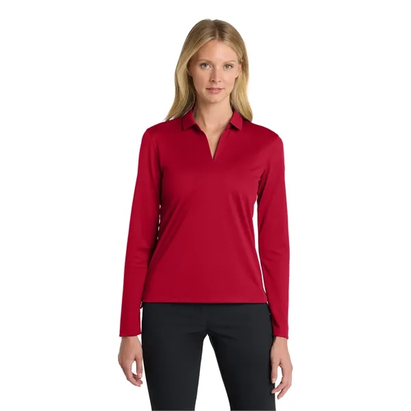 Nike Ladies Dri-FIT Micro Pique 2.0 Long Sleeve Polo... from ASI 84863 SanMar