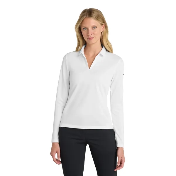 Nike Ladies Dri-FIT Micro Pique 2.0 Long Sleeve Polo... from ASI 84863 SanMar