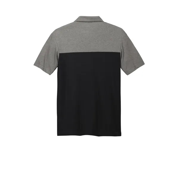 Port Authority Fine Pique Blend Blocked Polo... from ASI 84863 SanMar