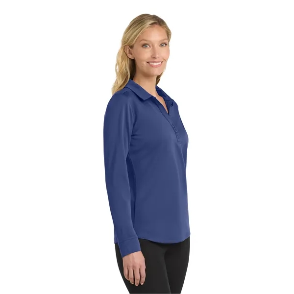 Port Authority Ladies Silk Touch Performance Long Sleeve ...... from ASI 84863 SanMar
