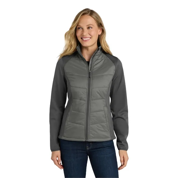 Port Authority Ladies Hybrid Soft Shell Jacket.... from ASI 84863 SanMar