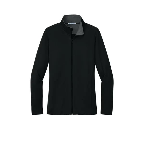 Port Authority Ladies Vertical Texture Full-Zip Jacket.... from ASI 84863 SanMar