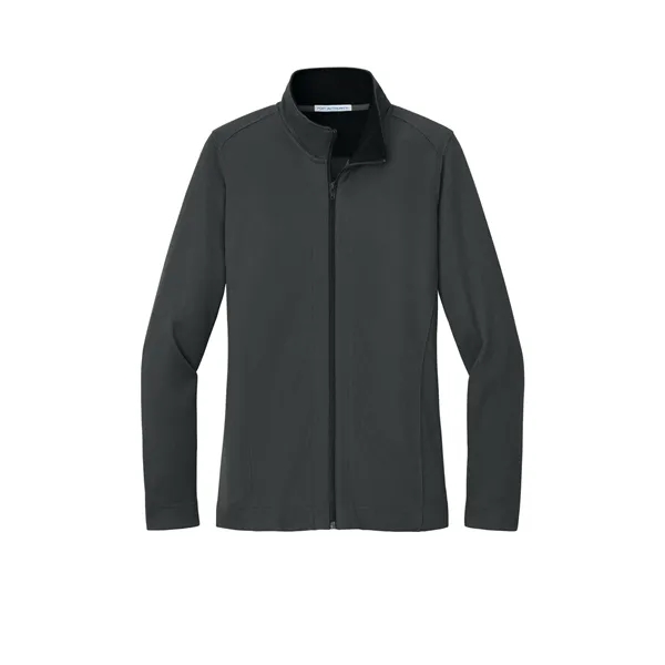 Port Authority Ladies Vertical Texture Full-Zip Jacket.... from ASI 84863 SanMar