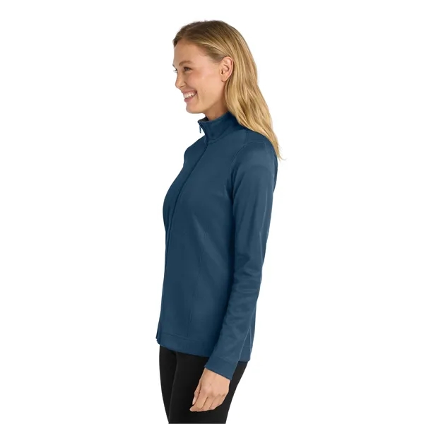 Port Authority Ladies Vertical Texture Full-Zip Jacket.... from ASI 84863 SanMar