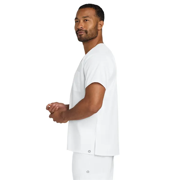 WonderWink Unisex WorkFlex Chest Pocket V-Neck Top... from ASI 84863 SanMar