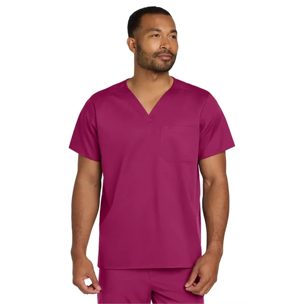 WonderWink Unisex WorkFlex Chest Pocket V-Neck Top... from ASI 84863 SanMar