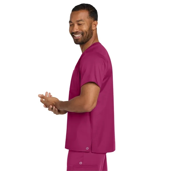 WonderWink Unisex WorkFlex Chest Pocket V-Neck Top... from ASI 84863 SanMar