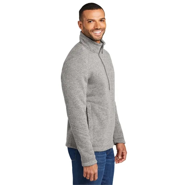 Port Authority Arc Sweater Fleece 1/4-Zip... from ASI 84863 SanMar
