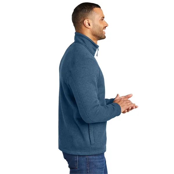Port Authority Arc Sweater Fleece 1/4-Zip... from ASI 84863 SanMar