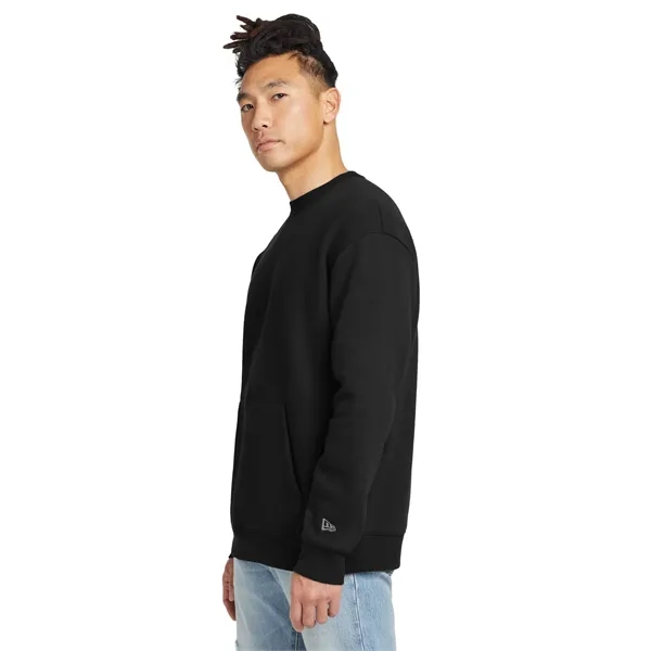 New Era Heritage Fleece Pocket Crew... from ASI 84863 SanMar