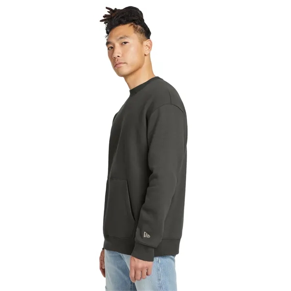 New Era Heritage Fleece Pocket Crew... from ASI 84863 SanMar