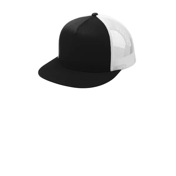 Sport-Tek Yupoong 5-Panel Classic Trucker Mesh Back Cap.... from ASI 84863 SanMar