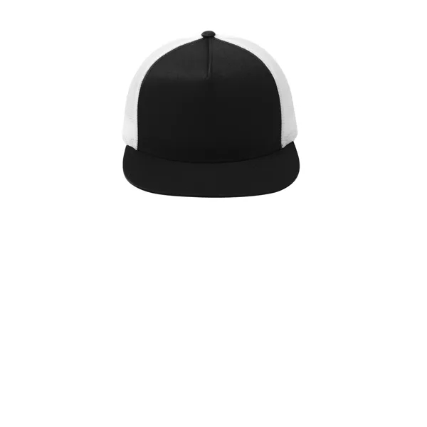 Sport-Tek Yupoong 5-Panel Classic Trucker Mesh Back Cap.... from ASI 84863 SanMar