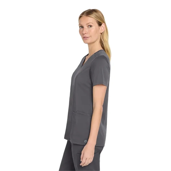 WonderWink Women's Premiere Flex V-Neck Top... from ASI 84863 SanMar