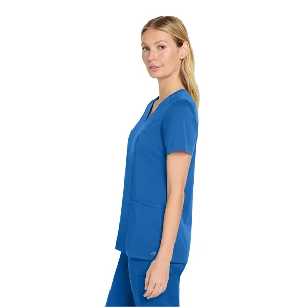 WonderWink Women's Premiere Flex V-Neck Top... from ASI 84863 SanMar