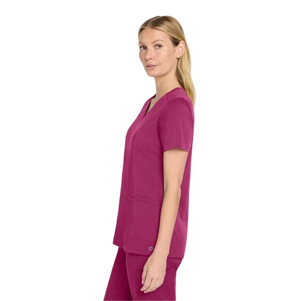 WonderWink Women's Premiere Flex V-Neck Top... from ASI 84863 SanMar