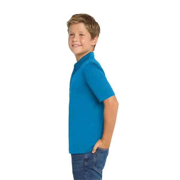 Port Authority Youth Silk Touch Performance Polo.... from ASI 84863 SanMar