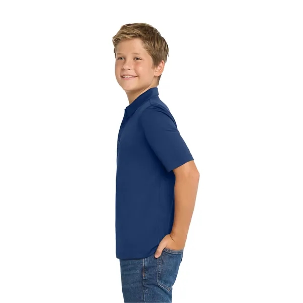 Port Authority Youth Silk Touch Performance Polo.... from ASI 84863 SanMar