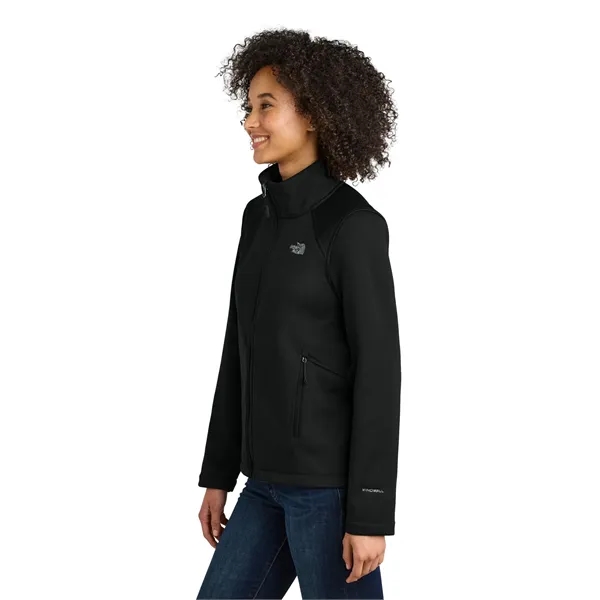 The North Face Ladies Chest Logo Ridgewall Soft Shell Jacket... from ASI 84863 SanMar