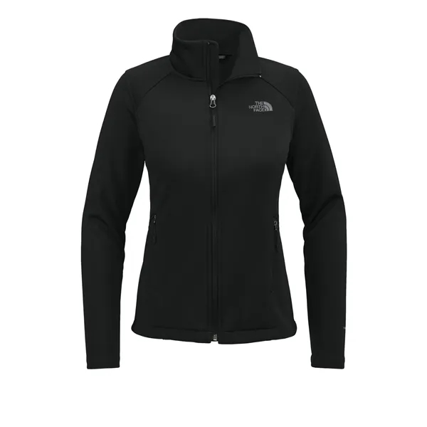 The North Face Ladies Chest Logo Ridgewall Soft Shell Jacket... from ASI 84863 SanMar