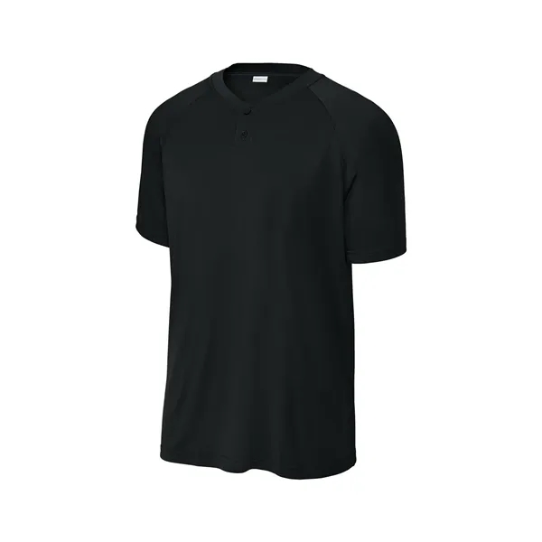 Sport-Tek PosiCharge Competitor 2-Button Henley... from ASI 84863 SanMar