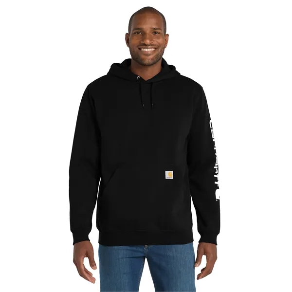 Carhartt Midweight Hooded Logo Sweatshirt... from ASI 84863 SanMar