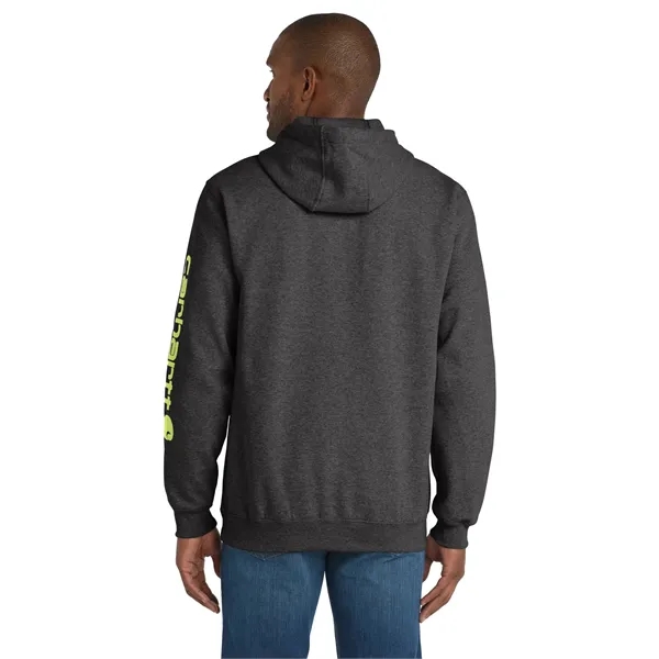 Carhartt Midweight Hooded Logo Sweatshirt... from ASI 84863 SanMar