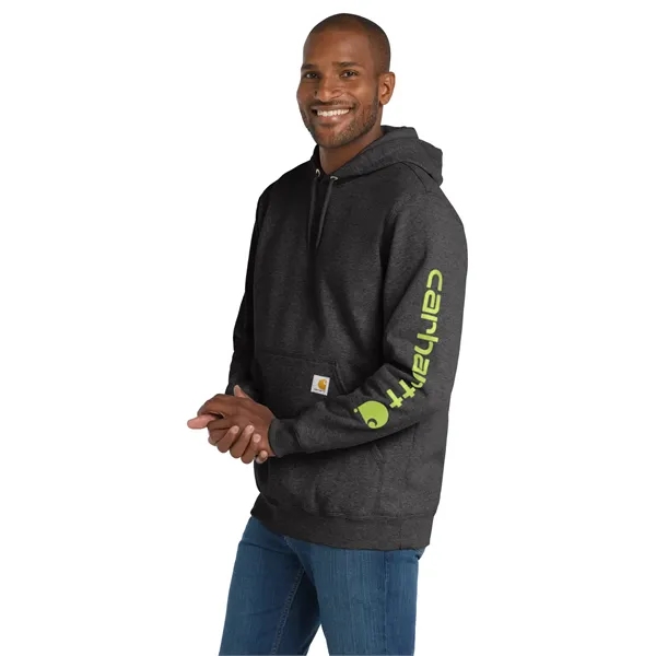 Carhartt Midweight Hooded Logo Sweatshirt... from ASI 84863 SanMar
