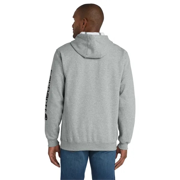 Carhartt Midweight Hooded Logo Sweatshirt... from ASI 84863 SanMar