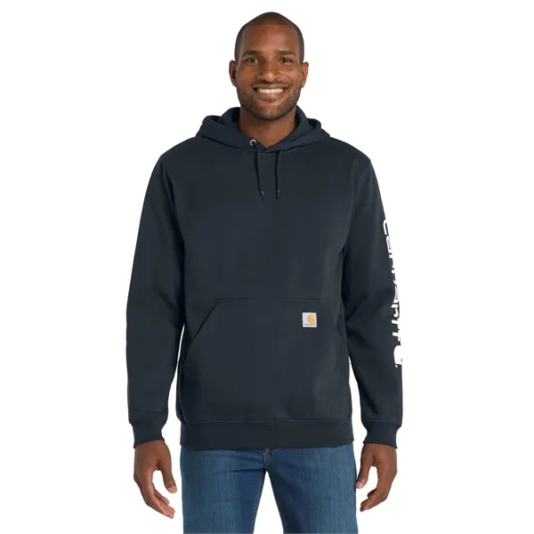 Carhartt Midweight Hooded Logo Sweatshirt... from ASI 84863 SanMar