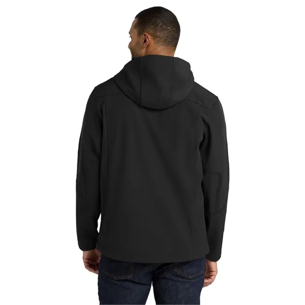 Port Authority Textured Hooded Soft Shell Jacket.... from ASI 84863 SanMar