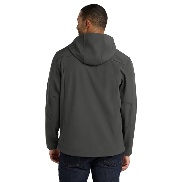 Port Authority Textured Hooded Soft Shell Jacket.... from ASI 84863 SanMar