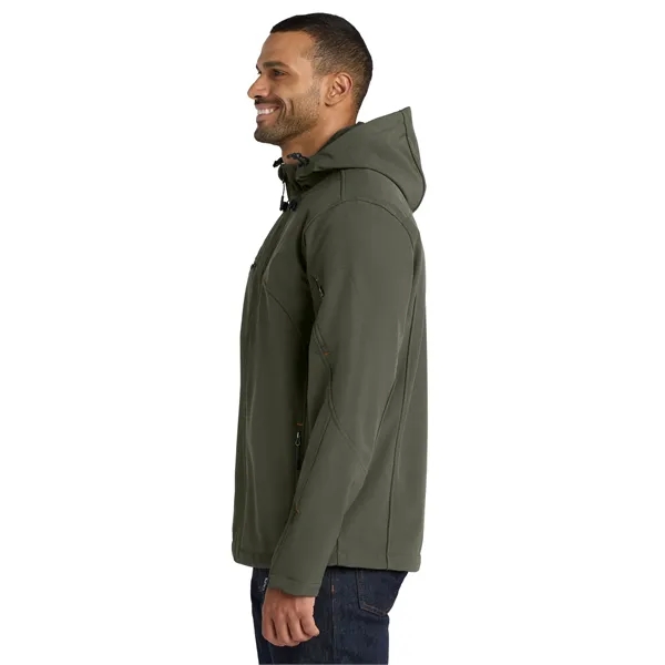 Port Authority Textured Hooded Soft Shell Jacket.... from ASI 84863 SanMar