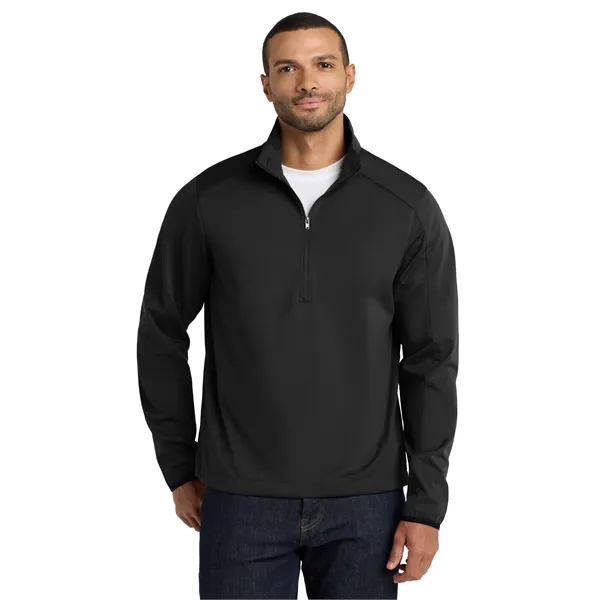 Port Authority Active 1/2-Zip Soft Shell Jacket.... from ASI 84863 SanMar