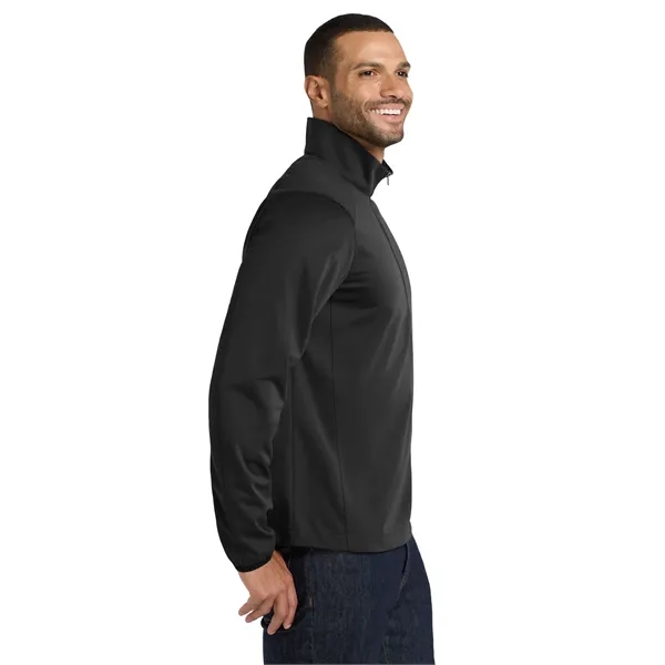 Port Authority Active 1/2-Zip Soft Shell Jacket.... from ASI 84863 SanMar