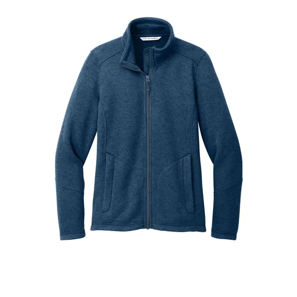 Port Authority Ladies Arc Sweater Fleece Jacket... from ASI 84863 SanMar