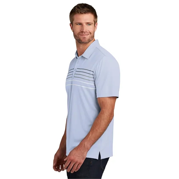 TravisMathew Coto Performance Chest Stripe Polo... from ASI 84863 SanMar
