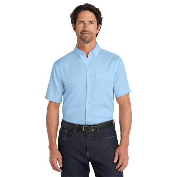Port Authority Short Sleeve SuperPro React Twill Shirt.... from ASI 84863 SanMar