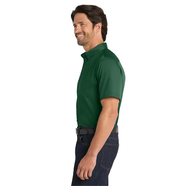 Port Authority Short Sleeve SuperPro React Twill Shirt.... from ASI 84863 SanMar