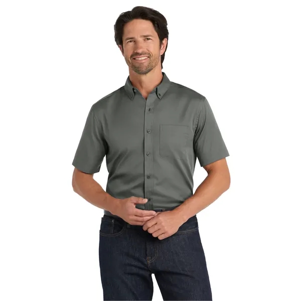Port Authority Short Sleeve SuperPro React Twill Shirt.... from ASI 84863 SanMar