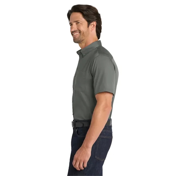 Port Authority Short Sleeve SuperPro React Twill Shirt.... from ASI 84863 SanMar