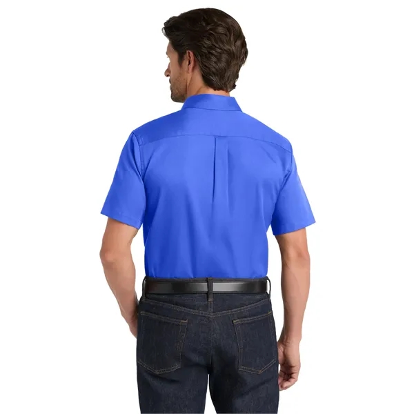 Port Authority Short Sleeve SuperPro React Twill Shirt.... from ASI 84863 SanMar