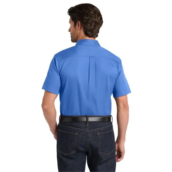 Port Authority Short Sleeve SuperPro React Twill Shirt.... from ASI 84863 SanMar