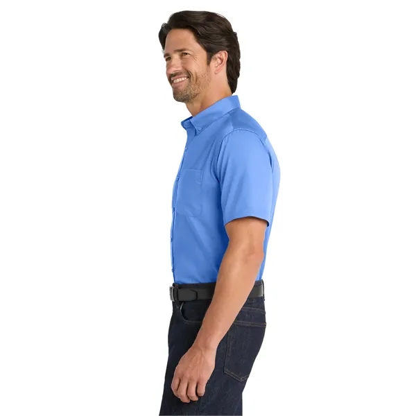 Port Authority Short Sleeve SuperPro React Twill Shirt.... from ASI 84863 SanMar
