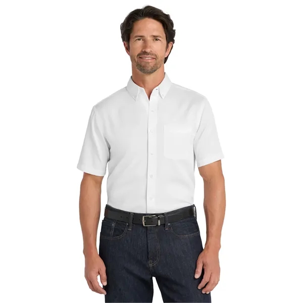 Port Authority Short Sleeve SuperPro React Twill Shirt.... from ASI 84863 SanMar