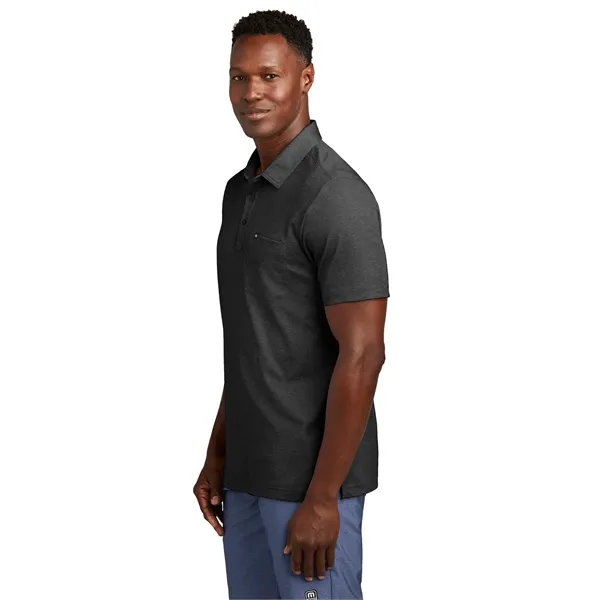 TravisMathew Oceanside Heather Pocket Polo... from ASI 84863 SanMar