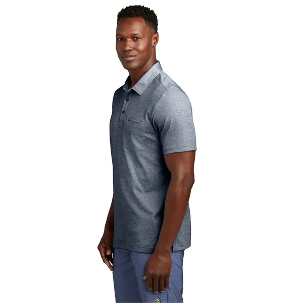 TravisMathew Oceanside Heather Pocket Polo... from ASI 84863 SanMar