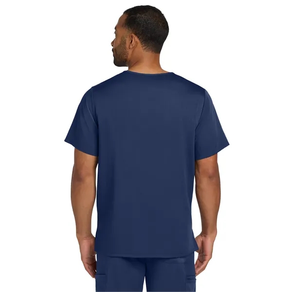 WonderWink Men's Premiere Flex V-Neck Top... from ASI 84863 SanMar